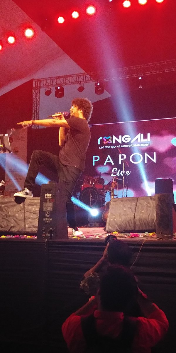 #Rongali2019

@paponmusic Live ❤

#Papon #Paponlive #Paponnight #JiyenKyon #Paponist ❤
@papon_army @RongaliAssam