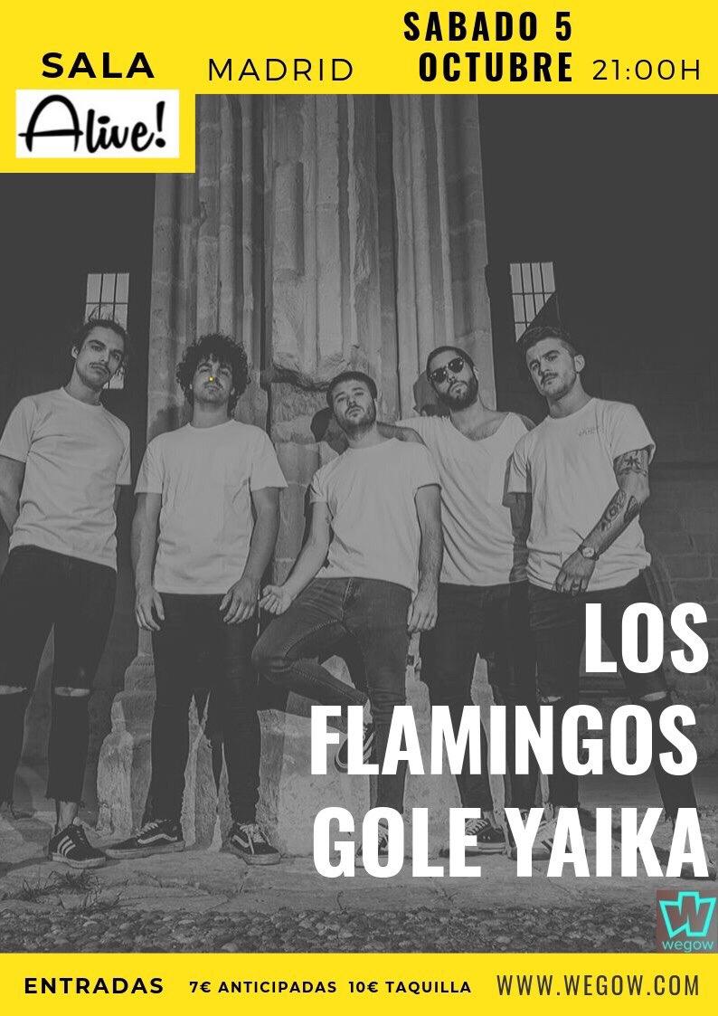 💥 ¡MADRID! 💥

♦Estrenamos temporada en casa. El próximo 5 de octubre estaremos dando guerra en la Sala Alive! (<a href="/AliveMusicBar/">Alive Music!</a>) junto a los amigos de <a href="/los_flamingos_/">Los Flamingos</a>

¡Os esperamos a TOD@S! 🙌💜💛

🎫 Tickets en <a href="/wegowES/">wegowes</a> wegow.com/es-es/conciert…