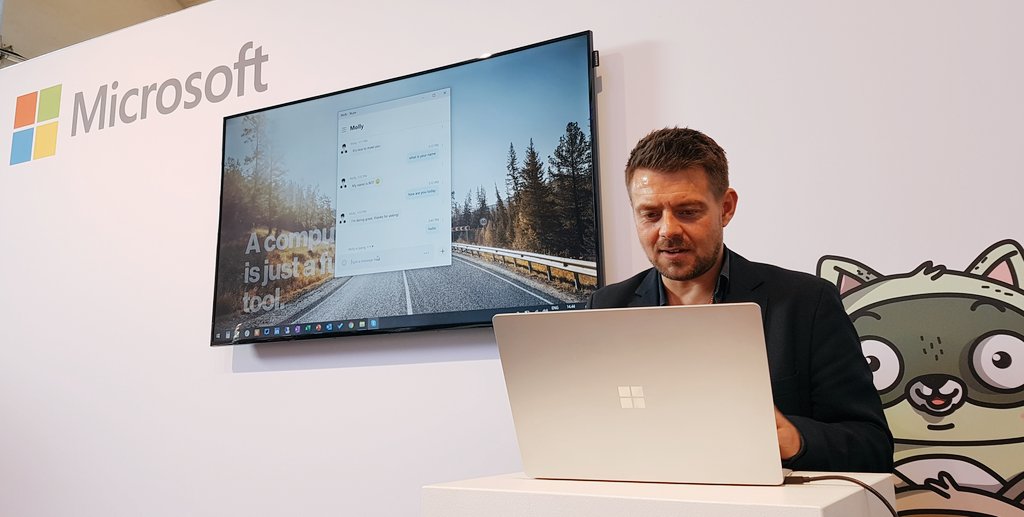 msdev_dk's tweet image. Building intelligent chatbots in  #Azure - and with LUIS AI - with @thomasmartinsen, at the #Microsoft #TechBBQ2019 track