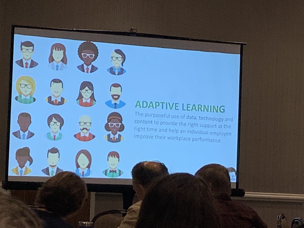 #techlearn #trainingmatters <a href="/JD_Dillon/">JD</a> Thanks for your definition  of adaptive learning