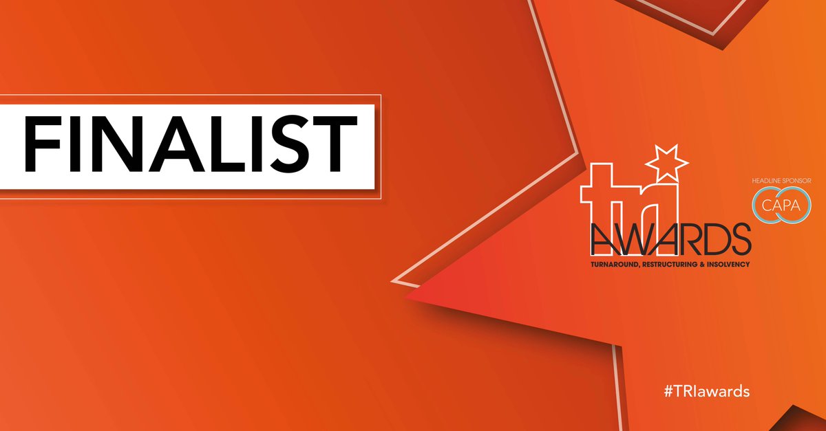 Very pleased to be shortlisted for the fourth year in succession for “Insolvency Litigation Funder of the Year” at the #TRIAwards #insolvency <a href="/stevevcjp/">Steven Cooklin</a>