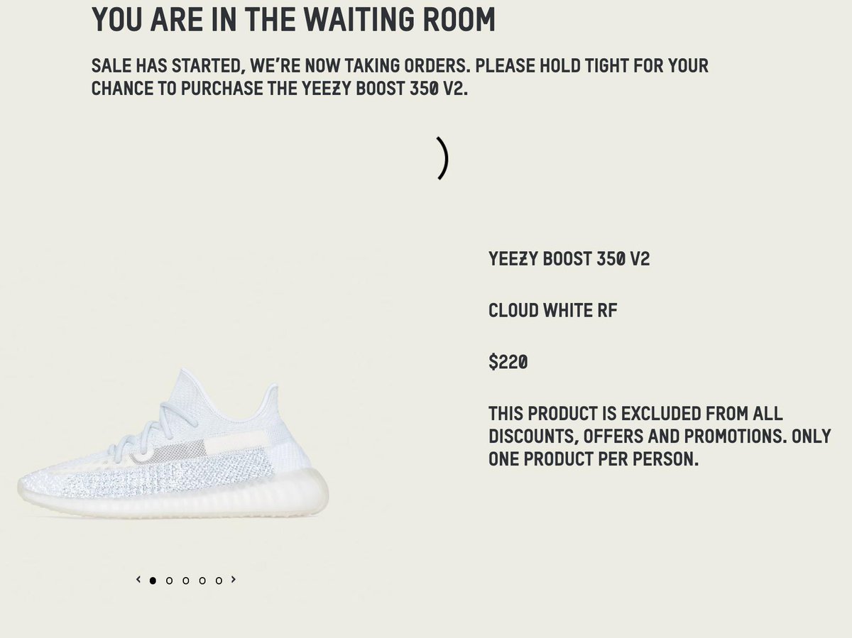 waiting room adidas yeezy