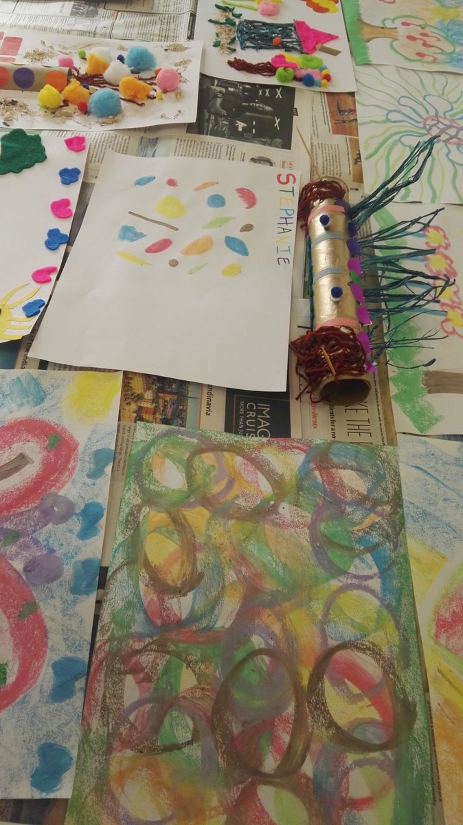 CECD_online's tweet photo. We had a great day of Creative Arts training with a group of lovely Grade R teachers. This initiative is funded by @StandardBankZA ! #ECD #NPO #Education https://t.co/3BzcQ6r7c7