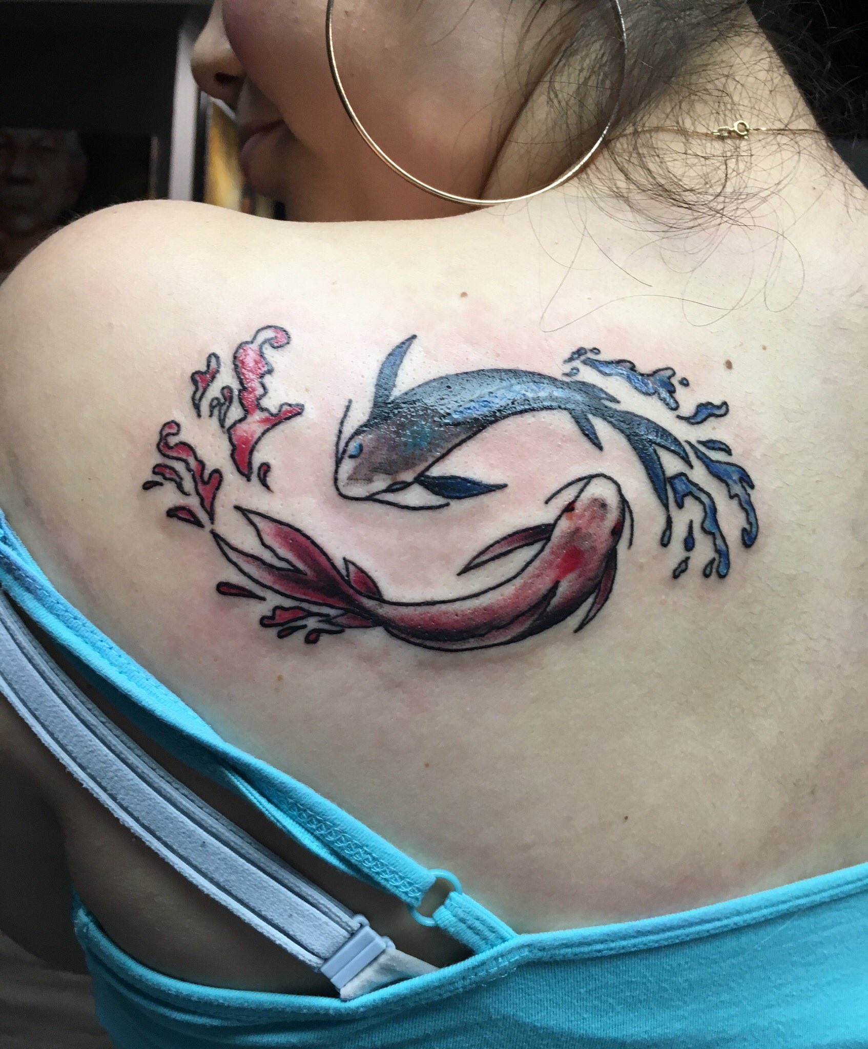 Avatar fish tattoo - Bronctattooaus.com
