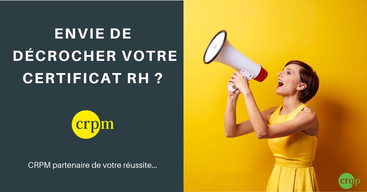 🎯 Avec un taux de réussite de plus de 86%, supérieur à la moyenne nationale en mars 2019, le CRPM se place en tant que partenaire idéal de votre réussite ! Ne loupez pas notre prochain démarrage de classe le 3 octobre 2019: lnkd.in/eXPtqWc #RHSuisse #CertificatRH #suisse
