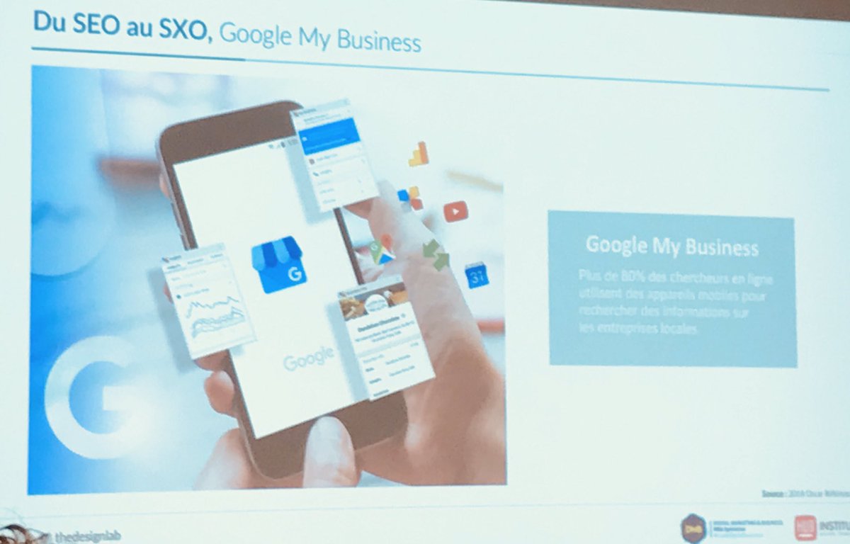 Du SEO au SXO <a href="/_thedesignlab/">The Design Lab</a> How design optimise your search and Google My Business