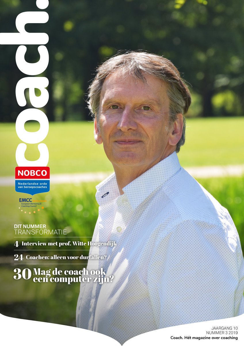 De nieuwe NOBCO COACH. hét magazine over coaching is uit! Het thema van dit nummer is TRANSFORMATIE en het staat weer vol interessante en inspirerende artikelen. Met o.a. interviews met prof. Witte Hoogendijk en Chris Laarman.

nobco.nl/nieuws/beslote…