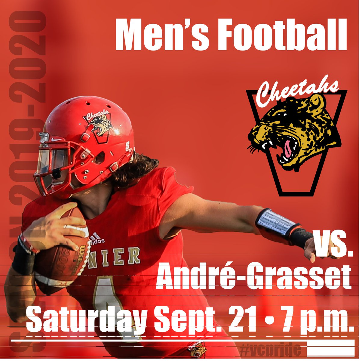 vanierathletics's tweet photo. Two upcoming home games for our Cheetahs:
The women's โฝ team take on Bois-de-Boulogne this Friday and the men's ๐ team play Andre-Grasset on Saturday.
Come out and support your Cheetahs!
#vaniercollege #vaniercheetahs #vcfootball #vcsoccer #studentathletes #vcpride #rseq https://t.co/HCB3h5L8eK