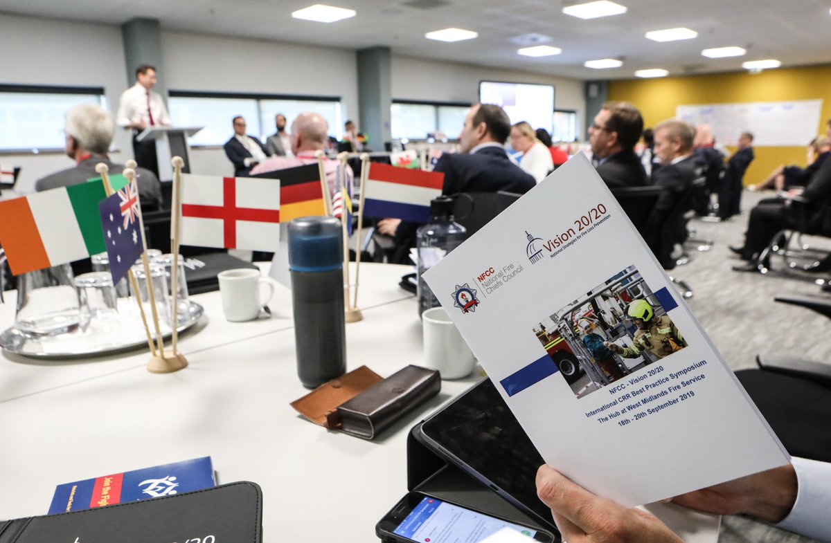 WMFSImages's tweet image. Today I am photographing the National Fire Chiefs Council International CRR Best Practice Symposium event at West Midlands Fire Service Headquarters. @WestMidsFire @NFCC_FireChiefs