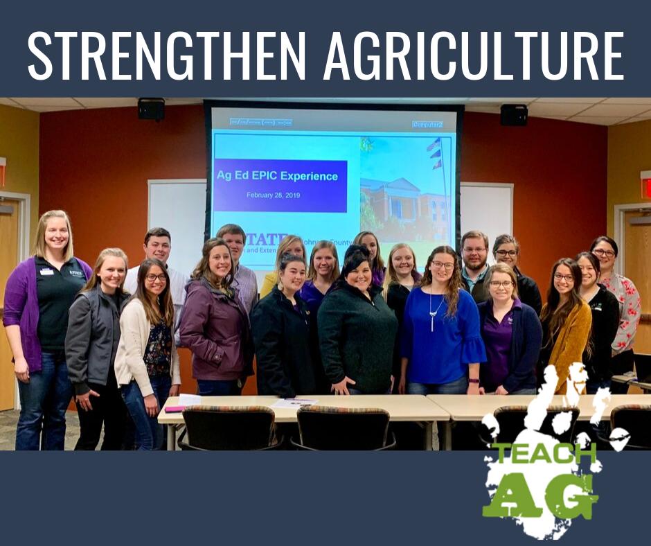 kscorn's tweet photo. Happy #nationalteachagday! We support future ag ed teachers at Kansas State university by taking them on an immersive ag experience on the HILLO (what does this stand for) trip. #teachaged #tagged19 https://t.co/KS996JV1lU