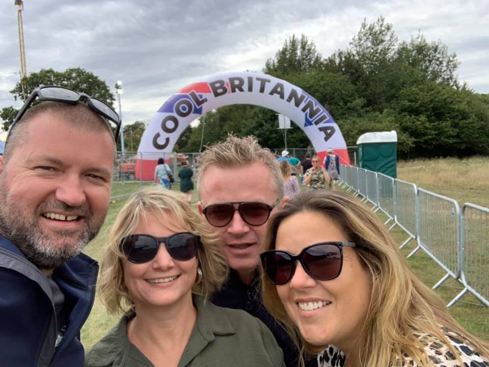 #epicthrowback to Debbie Jackson and co, on their way into COOL BRITANNIA 2019! Who else wishes they were walking under the archway again this weekend?!