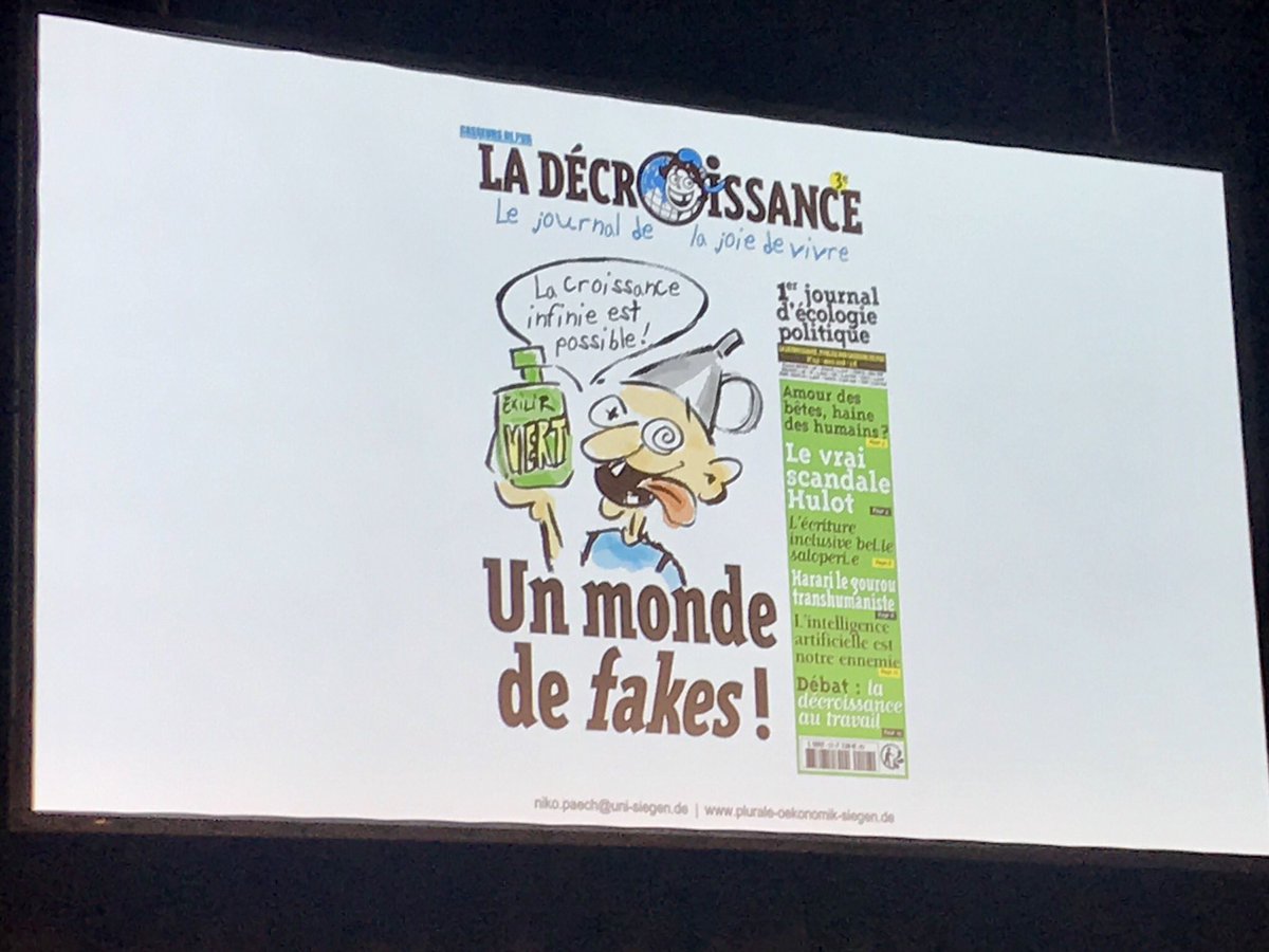 DerTaten's tweet photo. Sind globale Gerechtigkeit und ein globalisierter Lebensstil überhaupt miteinander vereinbar? Dieser Frage geht Nico Paech auf der Fairen Bühne II nach. #postwachstumsökonomie #fairkongress2019 #ladecroissance https://t.co/Jl4Ice4Mpe