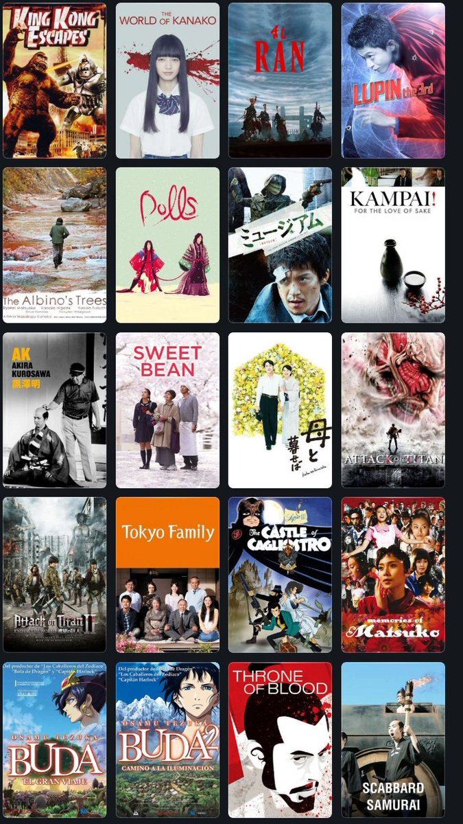 cinemadeinasia's tweet photo. Aquí el listado "CINE ASIÁTICO EN FILMIN -PARTE1. (#Japón)-" 🌟

Lista en #Letterboxd donde reúno los títulos japoneses que podemos encontrar en @Filmin. Primera parte del conjunto de todas las cintas asiáticas que podemos disfrutar en la plataforma https://t.co/95PFx1xCNE https://t.co/O5udw7gjyh