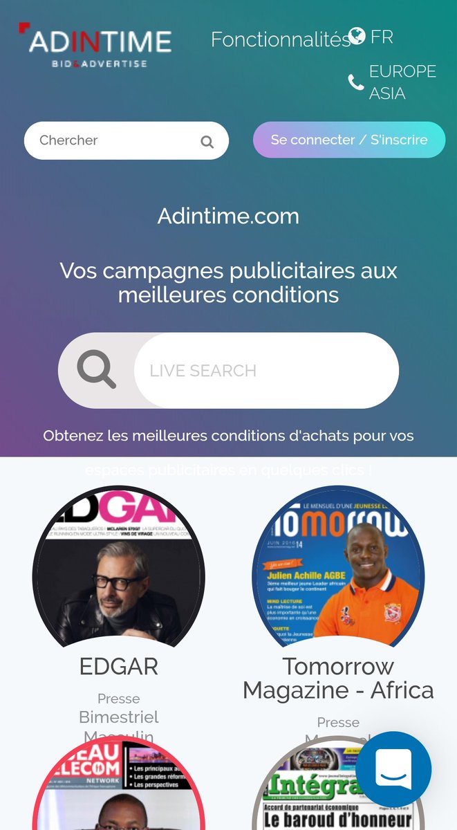 ADINTIME's tweet photo. Vous prévoyez une publicité en presse pour la rentrée ? Essayez la version mobile d'Adintime et obtenez un devis en quelqes clics #press #ads #digital ➡️ https://t.co/N8cmceIszS https://t.co/y5Qop8Tyj7
