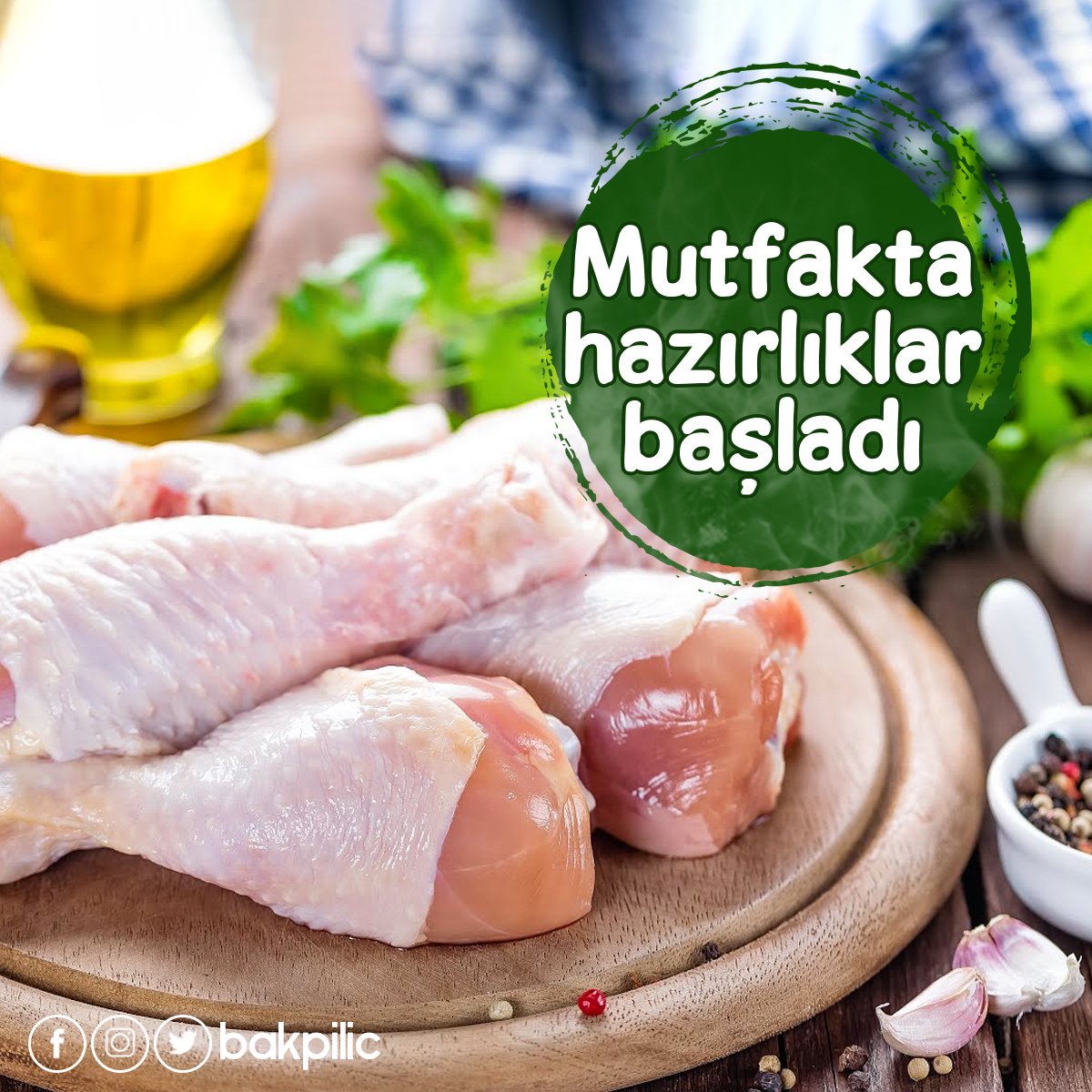 Mutfakta akşam yemeği için hareketlilik başladı!
Keyifli sofralar😍
#bakpiliç #akşamyemeği #afiyetolsun
