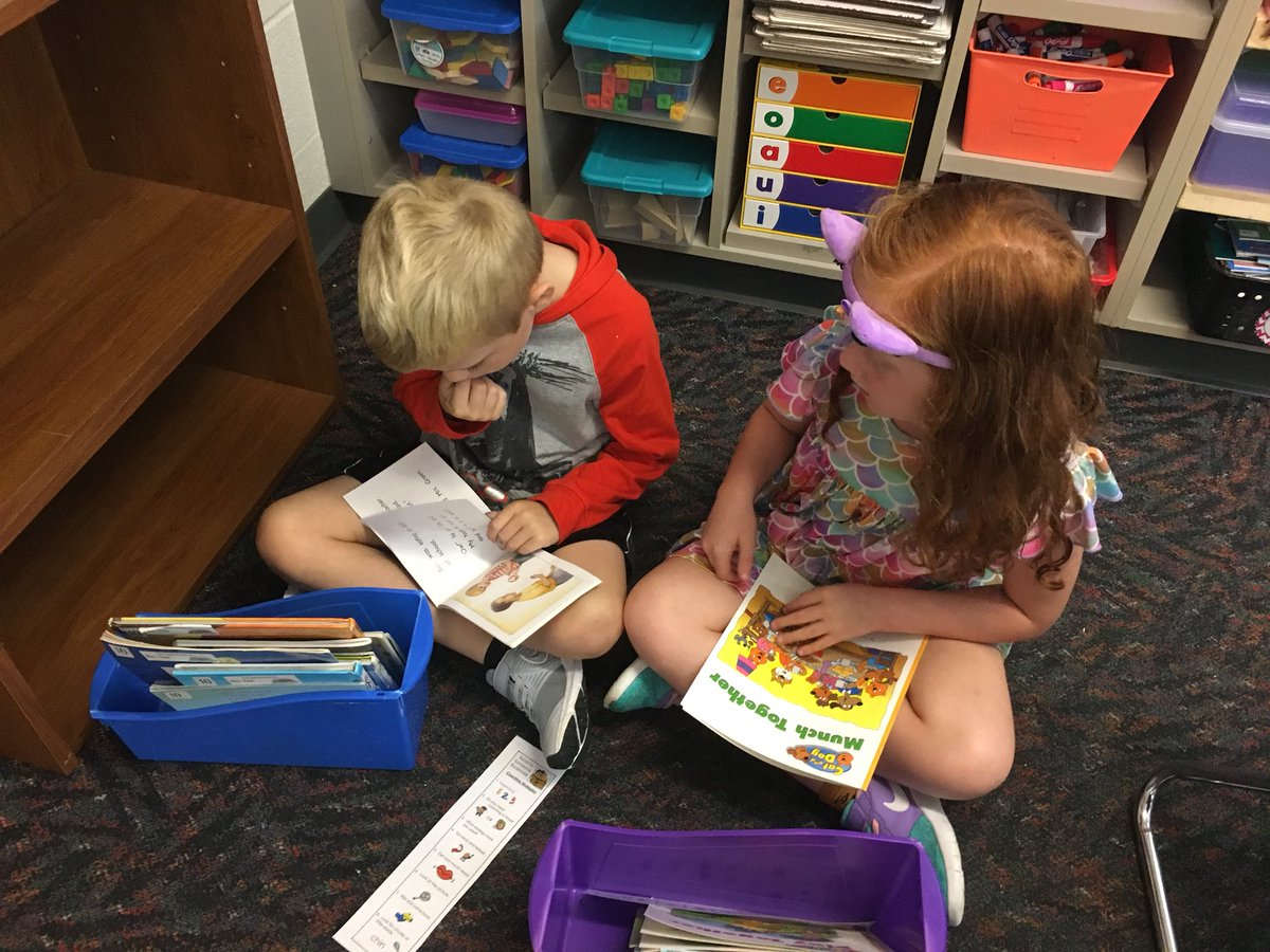 Today we learned how to sit EEKK style and practiced reading with someone. We also added a new bookmark to our book box to help us talk about what we read after! <a href="/SLCSBrummer/">Brummer Elementary</a>