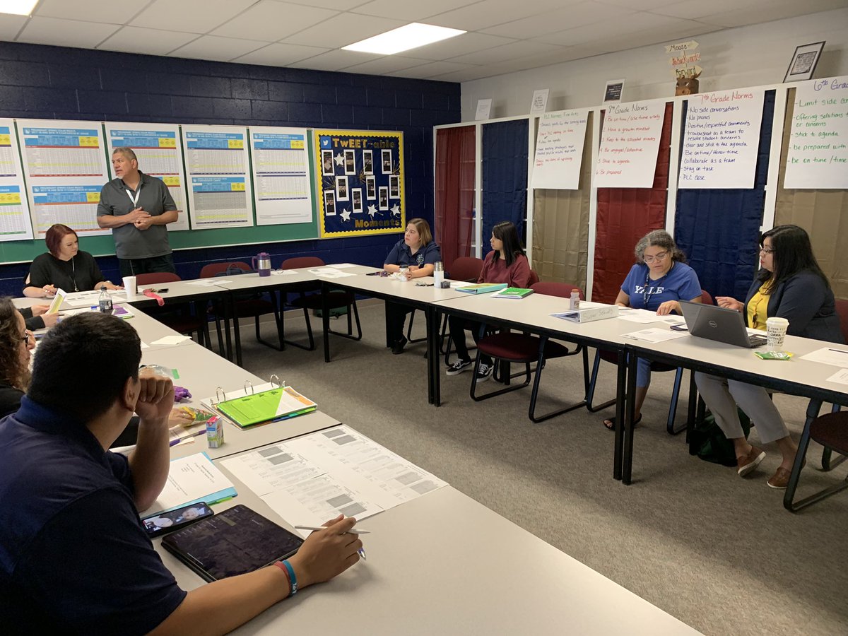 JonFlores_EP's tweet photo. 8th grade team finalizing rosters and plans for intercession this morning during PLC. They are focused, determined and READY to ensure all #MOOSEMOVEFORWARD #TeamSISD @RDantoni_MMS https://t.co/SqjIR67s0S