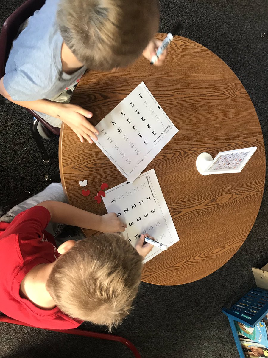 IRE129's tweet photo. Early Birds @ireDCSD Spill the Beans! #mathexcitement #kindergartenrocks https://t.co/zv5YEWgrM6