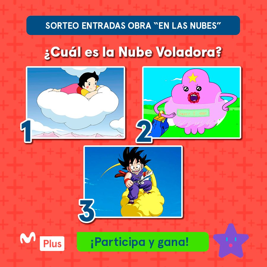 ¡Nos ponemos regalones! 😎🎁
Gana entradas para la obra de teatro #EnLasNubes ☁️.  Entra a nuestro IG y sigue todo los pasos. 👀👇
bit.ly/2kRQ8gf
