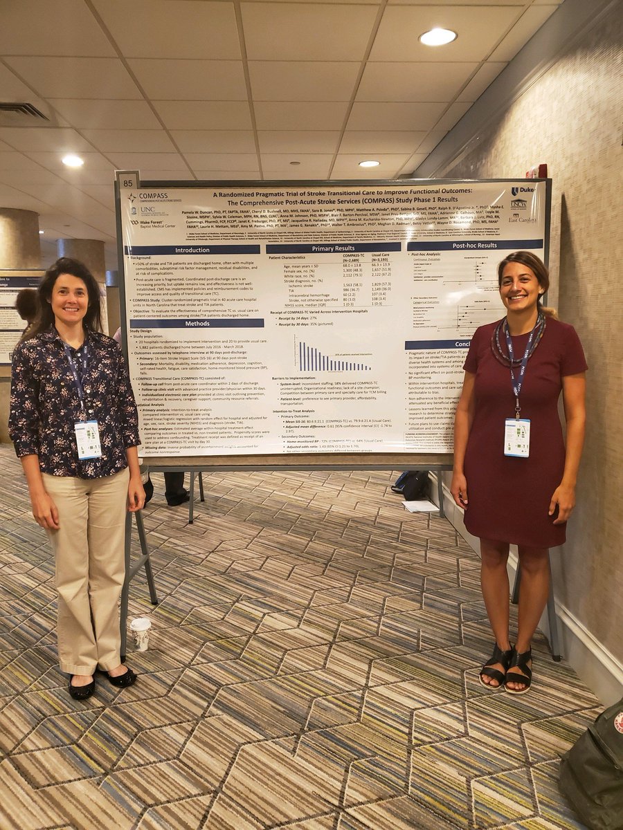 NCCOMPASSStudy's tweet photo. Dr. Sara Jones and Mysha Sissine representing our primary results poster at the 2019 PCORI Annual Meeting! https://t.co/Jo58H1RGvX