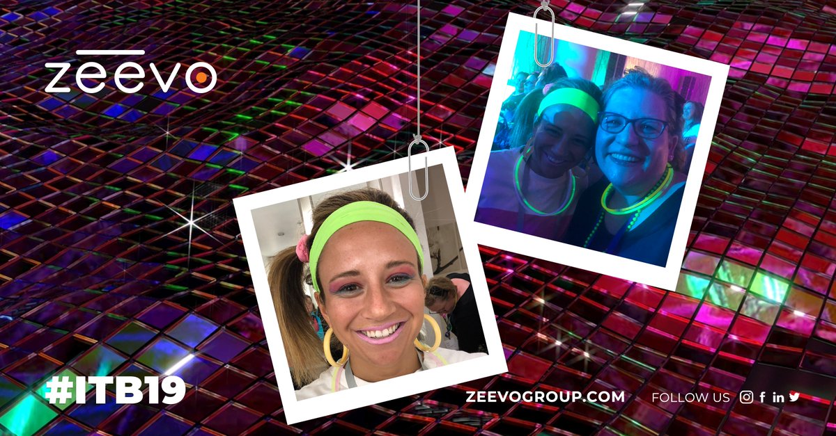 zeevoteam's tweet photo. The @Blackline #80s bash was tubular. #ITB19 attendees bravely donned fluorescent costumes, adorned faces with dazzling makeups concocted by #HMUA, and rocked the funkiest hairdos, getting into the groove on the dance floor at #InTheBlack!
#funtimes #knowledgesharing #zeevogroup https://t.co/BrSHDMtXy9