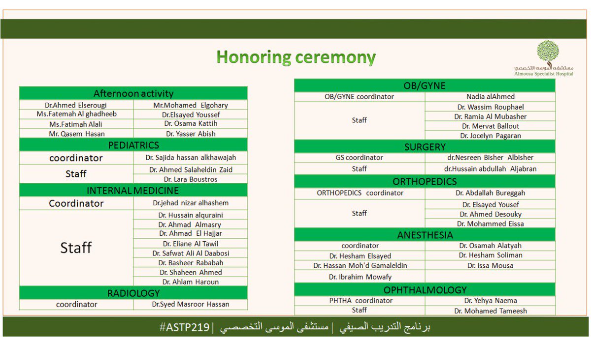 ASH_STP's tweet photo. مقتطفات من #اليوم_الختامي
#astp219 
شكرا للمشاركين بوقتهم الثمين لاثراء البرنامج و المتدربين https://t.co/Ob5IVEhPVj