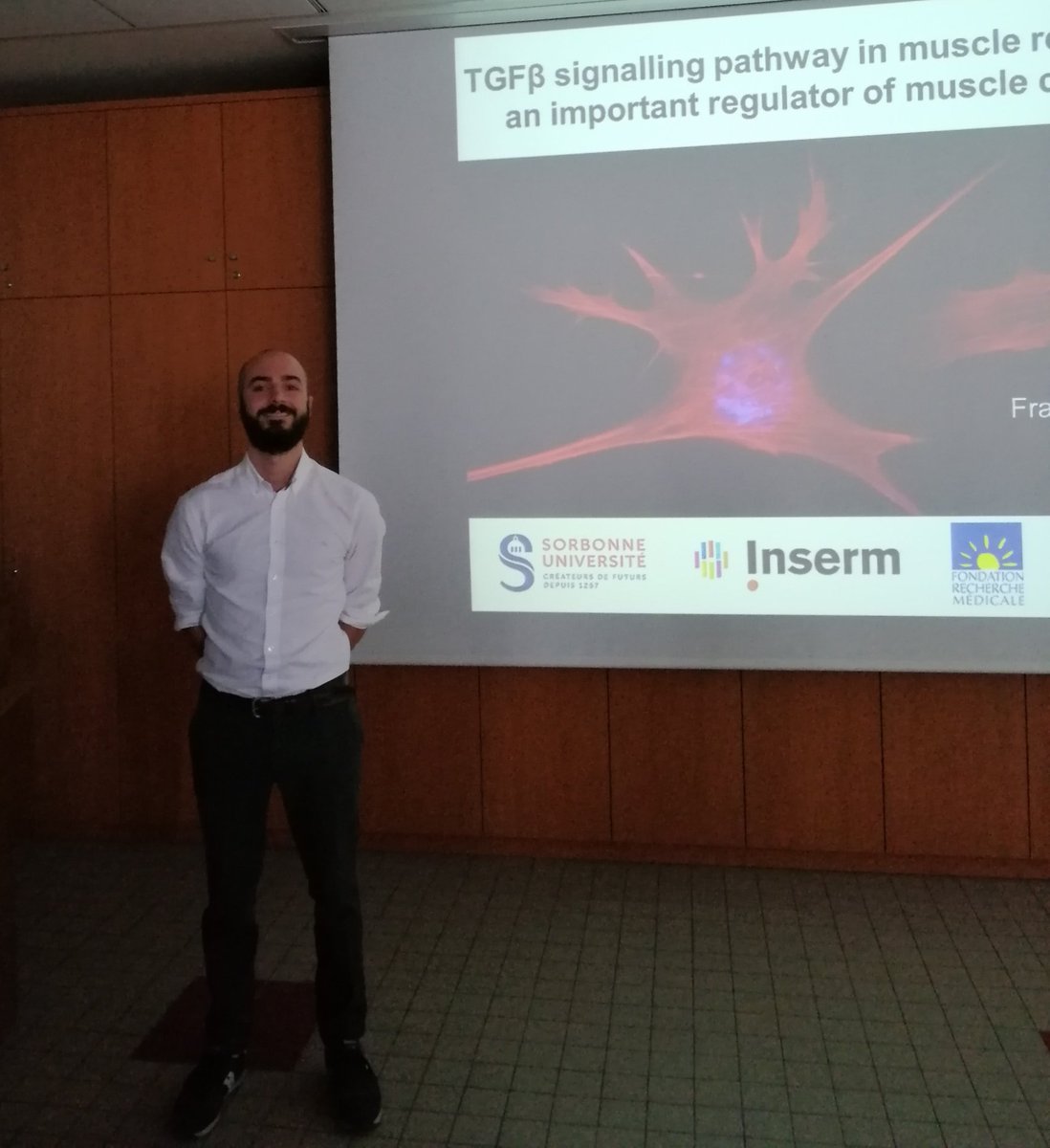 LeGrandLab1's tweet photo. Welcome Francesco Girardi to the PhD world. A fantastic defense that ends a successful PhD thesis. https://t.co/XgXqwZSRxc