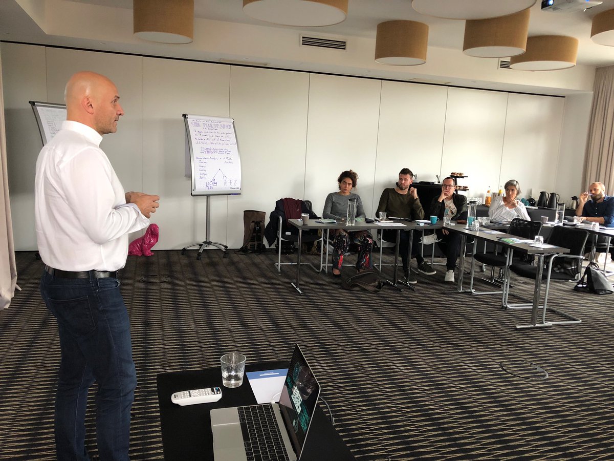 EMC_Academy's tweet photo. EMC FORMAT MASTER CLASS 
Day 3, Session 3: Me &amp; TV
#emcmasterclass #networking #education #international #business #entertainment #potd #news #television #events #organization #thinktank #idea #berlin #format #formatbusiness #showbuisness #peertopeer https://t.co/IzBE62ydSf