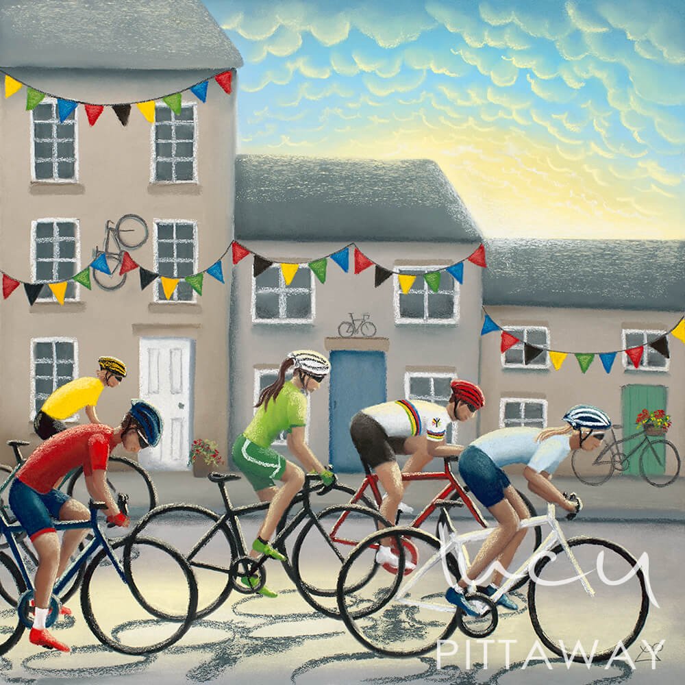 Yorkshire2019's tweet photo. 🎨 WIN 🎨

Here are 4 of the 5 @Yorkshire2019-inspired pieces of art created by @lucypittawayart and you could win a mounted 15” print of your choice with this competition!

Simply RT to enter.

https://t.co/hZo0UrOGac

#Yorkshire2019 https://t.co/00y5YPgAi1
