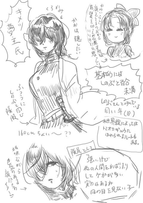 そしてこれはキメツ夢主設定 