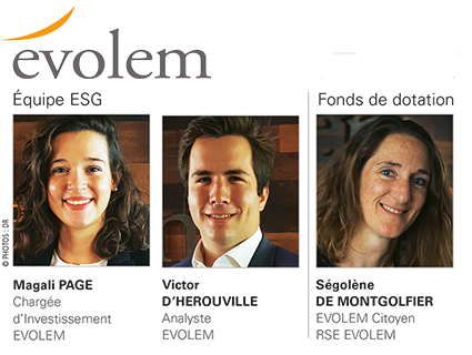 EVOLEM_'s tweet photo. Depuis 1997, EVOLEM a fait le choix de placer l’intérêt général au cœur de ses actions, en adéquation avec les valeurs défendues par @brunorousset. Retrouvez plus d’informations sur la fiche #ESG @CFNEWStweet, @evolemcitoyen, @SdeMontgolfier, https://t.co/lWfC5C6OoY https://t.co/wGQOhVEwry