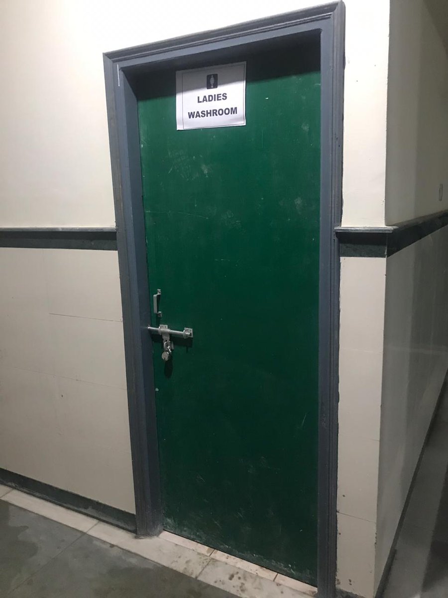 hpnlu's tweet photo. Now this! The administration is trying to resist our peaceful strike by locking down our washrooms and removing the water purifiers. The university administration has gone down to all extremes to exploit the well being of the students. #insaafhpnlu2 #insaafhpnlucontinues https://t.co/miYd7v9Qps