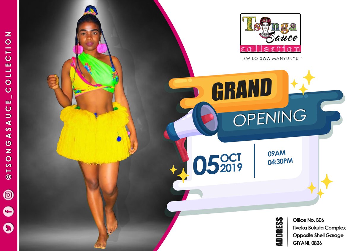 MsKulie's tweet photo. Meet the Queen that will be dressing me for @TheLIMAs_ black carpet @k8_lukz 😍  She is opening a store in Giyani next month ✨✨  Get InTouch with her for all things #TsongaSauce hita vonana kwale
#TsongaSauceCollection 
#LIMA19 https://t.co/h85WVJyoxL