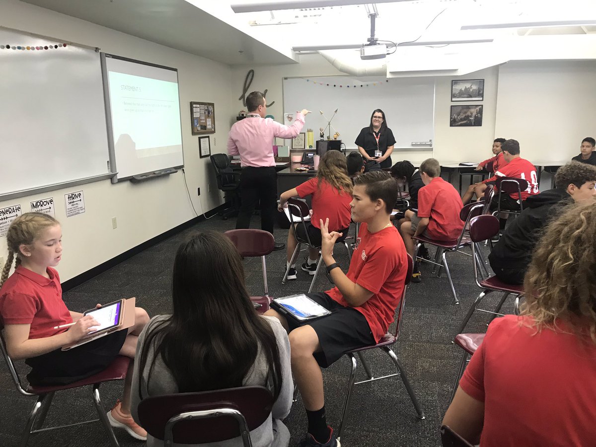 When your #middleschoolprincipal @bowlinlhp is the #civicsteacher for the day teaching an engaging lesson on Enlightenment Philosophers and using #standanddeliver structure, the kiddos are hooked! #cultivatingcommunityandconnections <a href="/KaganOnline/">Kagan Publishing & Professional Development</a> <a href="/LHPclassroom/">LHPclassroom</a>