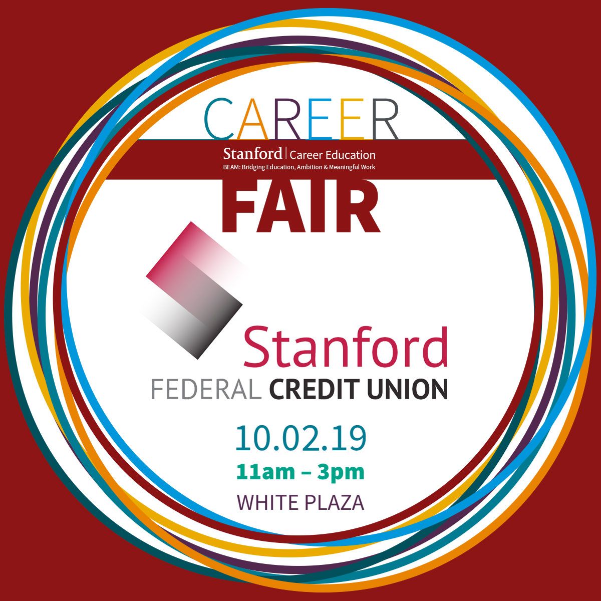 Stanford Career Edu. (@stanfordbeam) on Twitter photo We are partnering with <a href="/StanfordFCU/">Stanford Federal Credit Union</a> to offer #internships to select <a href="/Stanford/">Stanford University</a> students! You = innovative and want experience in IT or BI at a non-profit financial institution Booth 116 #StanfordFallFair #hirestanford #consultingjobs #beampartners buff.ly/2O3miBH We are partnering with <a href="/StanfordFCU/">Stanford Federal Credit Union</a> to offer #internships to select <a href="/Stanford/">Stanford University</a> students! You = innovative and want experience in IT or BI at a non-profit financial institution Booth 116 #StanfordFallFair #hirestanford #consultingjobs #beampartners buff.ly/2O3miBH