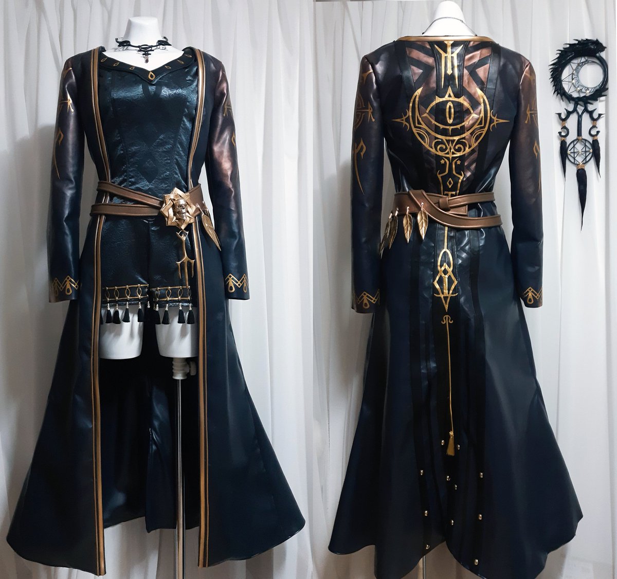 ASASD0130's tweet image. 사이퍼즈 - 티샤💖

코스프레 의상 제작하였습니다.
그라데이션, 무늬표현 등 디테일 구현에 많이 신경 써 작업해 실물이 더 예쁜의상입니다😊
드림캐쳐와 장신구, 타투 등 다양한 소품류도 함께 제작하였어요

#니오샵 #카므 #코스프레수주샵 #코스프레의상제작 #사이퍼즈코스 #사이퍼즈의상