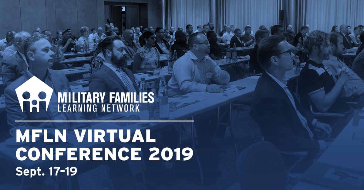 Military1Source's tweet photo. We are wrapping up the @MilFamLN Virtual Conference with sessions about Holistic Financial Health and Creating a Network that Works. Tune into the last few sessions here: https://t.co/l8S6lNekAY. #MFLNVC https://t.co/ZdUH665u7f