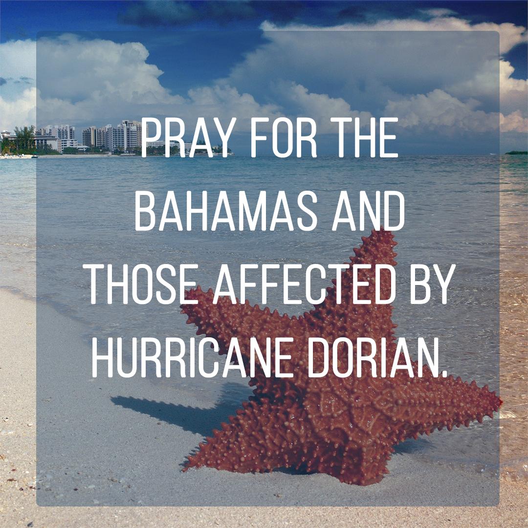 kathleendillard's tweet image. Pray along with me this week for the Bahamian people and those affected by Hurricane Dorian. Pray for comfort for those who have lost loved ones. Pray that the 1,300 people still missing are found. #hurricanedorian #praying #prayerhaspower