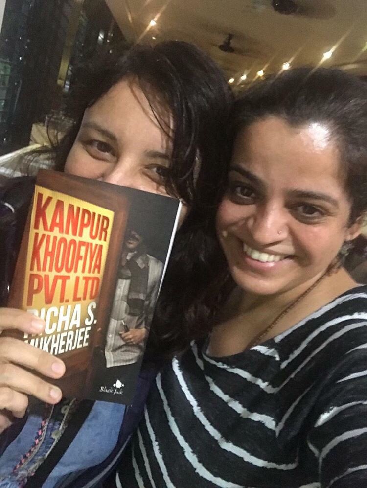 We’ve shared cab rides, boring lectures and a million laughs. Hoping this book brings on some more laughter❤️😃 #KanpurKhoofiyaPvtLtd <a href="/HarperCollinsIN/">HarperCollins</a> <a href="/BlackInk_Books/">Black Ink</a> #kanpur #amreading #humour #thriller #books #booklovers <a href="/Pracheta/">Pracheta</a> @SejalMehta06 ❤️❤️