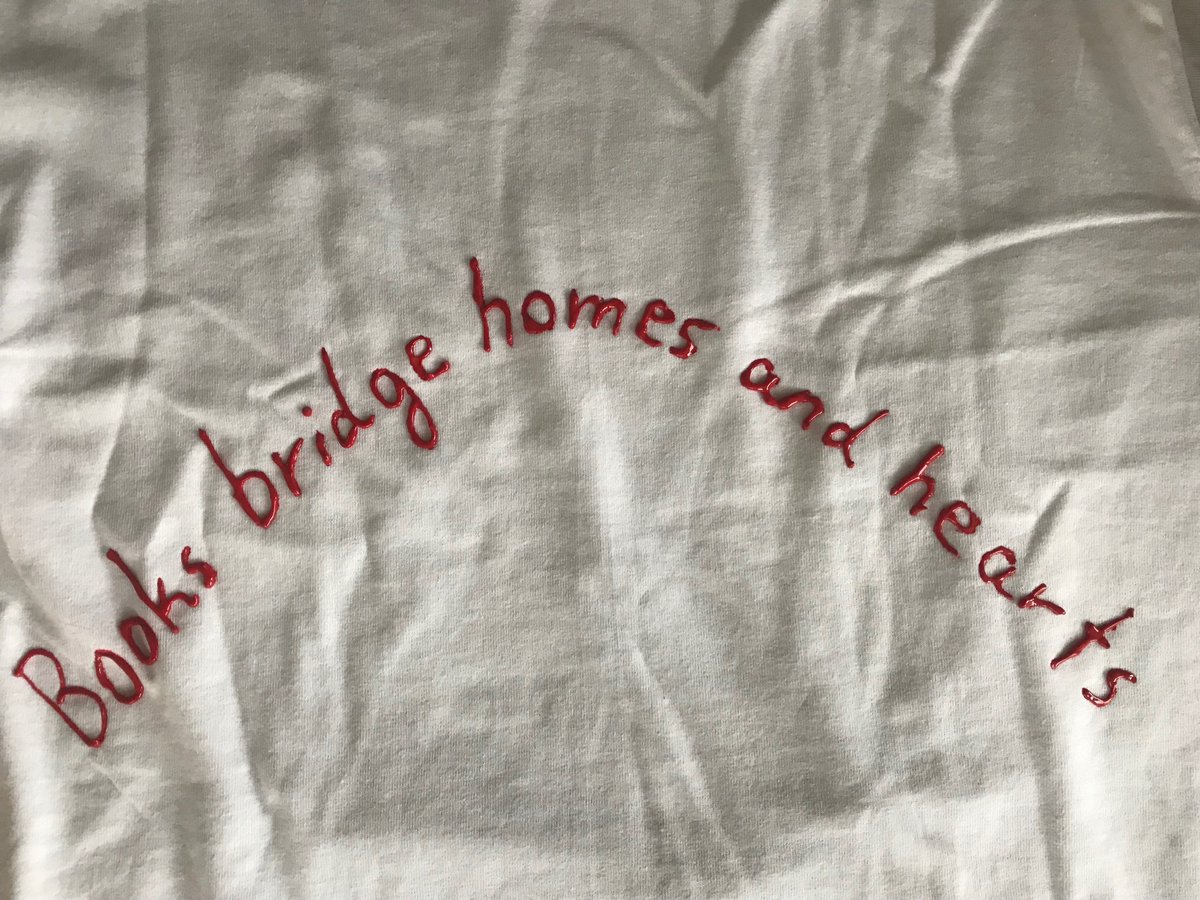 padmatv's tweet photo. Celebrating 5(for text)+3(Audio)=
8 stars for #TheBridgeHome 
w/ a #GRABridge #ProjectLIT 
3 #author skype visits
+ 5 (T-shirt&amp;class set of bookmarks) #giveaway
= 8 #giveaways
RT Follow Tell me by 9/23
about a wonderful teacher you had
in honor of Viji who loves Parvathi Teacher https://t.co/5fRRlMrgID