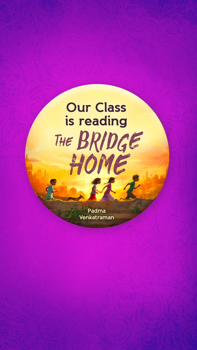 padmatv's tweet photo. Celebrating 5(for text)+3(Audio)=
8 stars for #TheBridgeHome 
w/ a #GRABridge #ProjectLIT 
3 #author skype visits
+ 5 (T-shirt&amp;class set of bookmarks) #giveaway
= 8 #giveaways
RT Follow Tell me by 9/23
about a wonderful teacher you had
in honor of Viji who loves Parvathi Teacher https://t.co/5fRRlMrgID