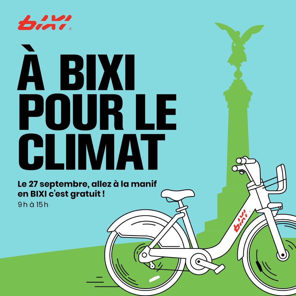 BIXI Montréal tweet media