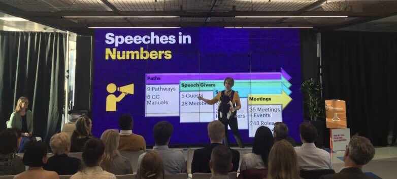 Accentuators's tweet photo. We were thrilled to be joined by lots of Toasties, old and new, and @Toastmasters International leadership, to celebrate our 2019 club and member achievements, and hear the exciting 2020 club plans: #storytelling, contests, and more! https://t.co/Mo1jHcyNop