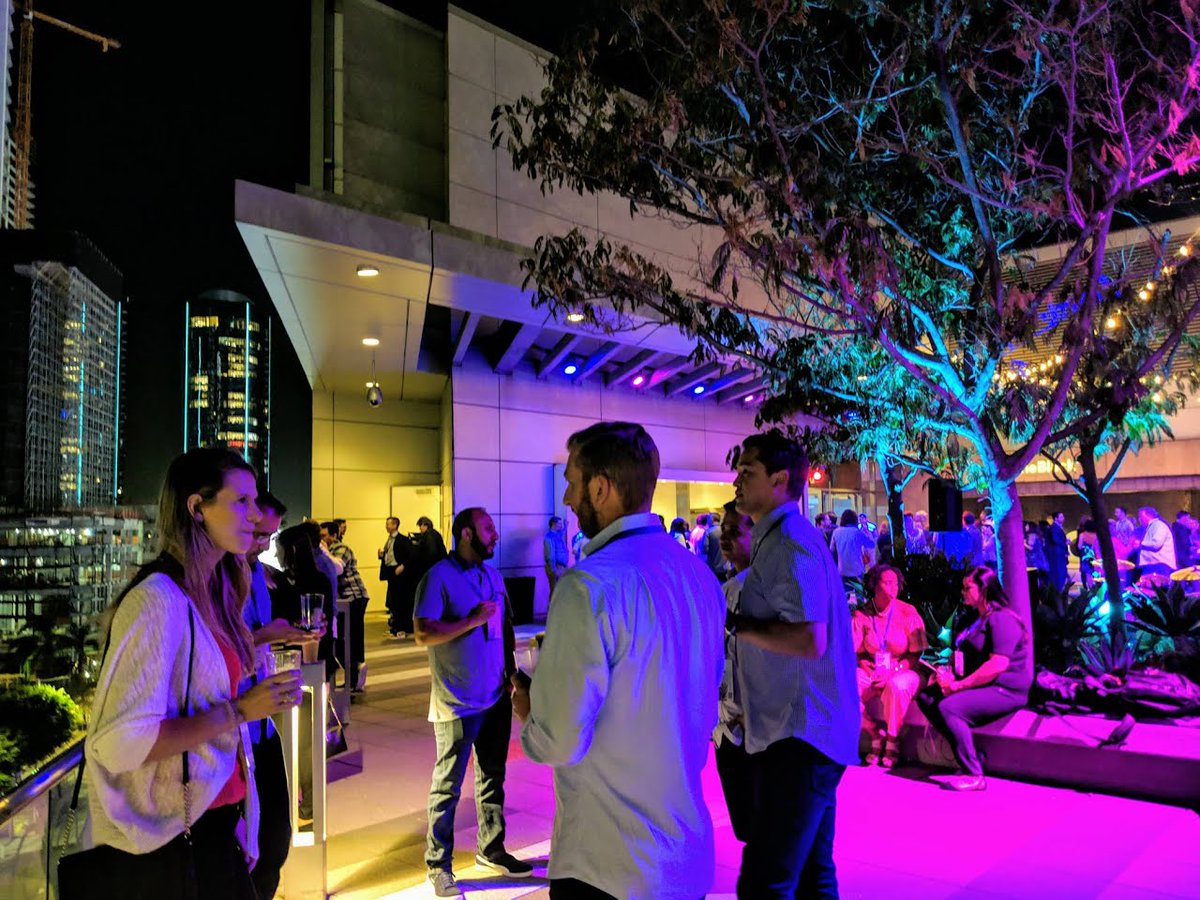 BlackLine's tweet photo. We closed out Day 3 with The Close Party at the iconic Grammy Museum! Thank you for bringing the fun as we celebrated music's rich history exploring the museum, networked on the modern terrace of Club Novo, and enjoyed an exclusive performance by KC and the Sunshine Band! #ITB19 https://t.co/48Ij0yKxmp