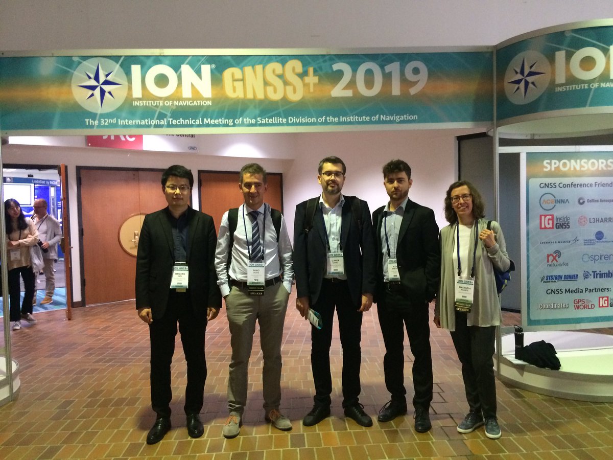 Our team of <a href="/PoliTOnews/">Politecnico di Torino</a> and <a href="/LinksFoundation/">Fondazione LINKS</a> at the <a href="/ionavigation/">Inst of Navigation</a> GNSS+ conference in Miami #GNSS #galileo <a href="/fdovis/">Fabio Dovis</a> <a href="/wenjian_qin/">Wenjian Qin</a> <a href="/cnrrsvs/">Caner S.</a> <a href="/AlexMinetto/">Alex Minetto</a> EmanuelaFalletti