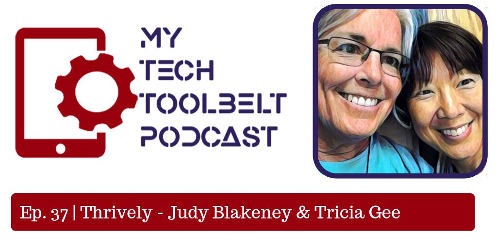 MyTechToolbelt's tweet photo. The first episode of the season is officially LIVE! We loved having @judyblakeney and @drtriciagee on to talk about bringing positivity into the classroom with @thrively 🌟😁 Listen: https://t.co/T94HGO7M14
#edupodcast #podcastedu #edtech #edchats #digitaled #studentempowerment https://t.co/79LU94a2WN
