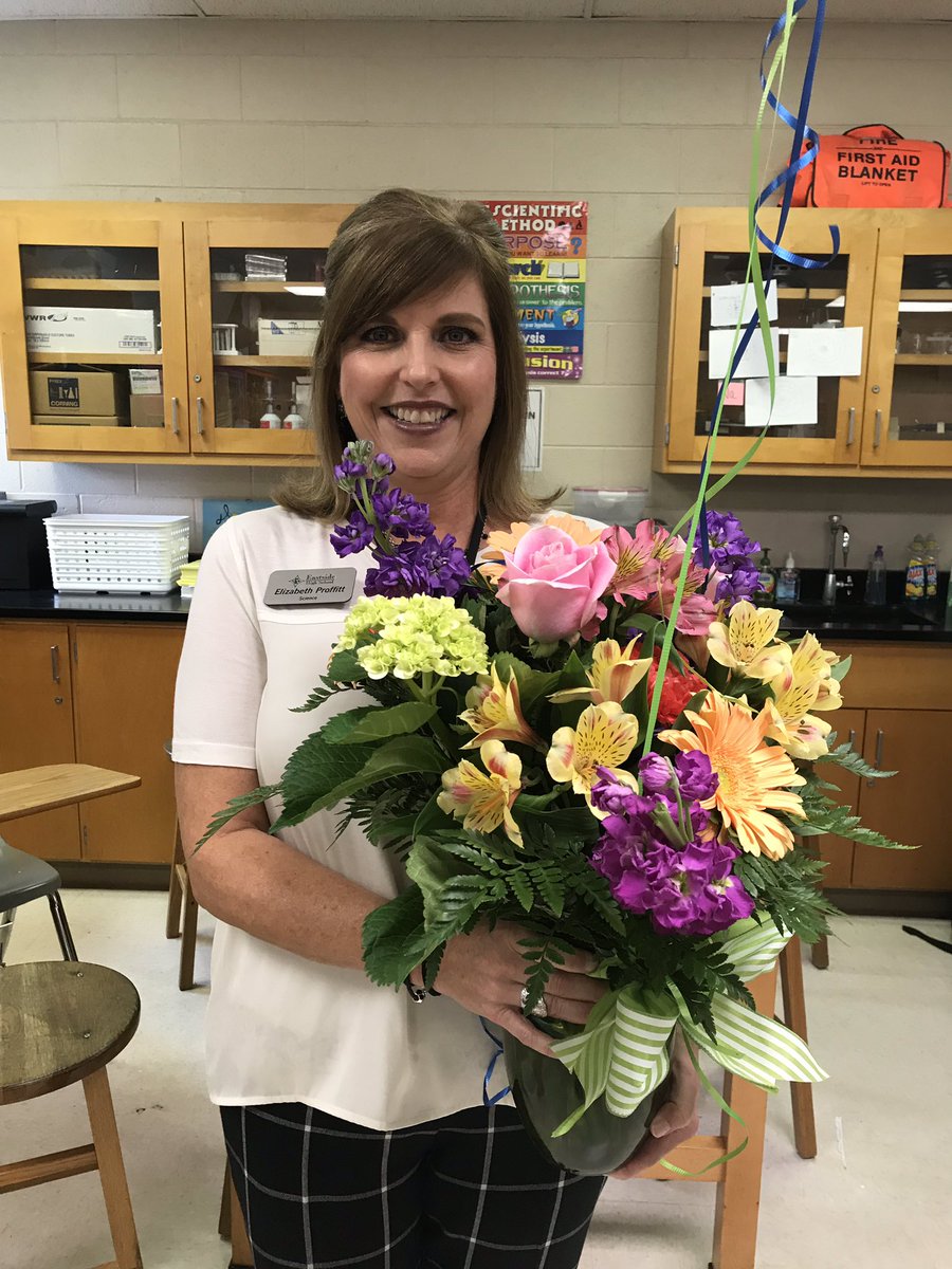 Congratulations to Mrs. Betsy Proffitt, science teacher at Eastside High School! She is a finalist for Newton County Teacher of the Year! #ncssbethebest