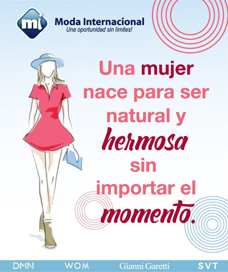 ModaInternacio1's tweet photo. *Moda Internacional* 

Regresa con los *TIPS DE MODA* 😍👗 para que la elección de tu outfit sea Perfecto y luzcas Hermosa todos los días !!! 🥰

*#SEVENTEEN*
#modaInternacional
#giannigaretti 
#WOM
#dominio https://t.co/07uaJ5yaFe