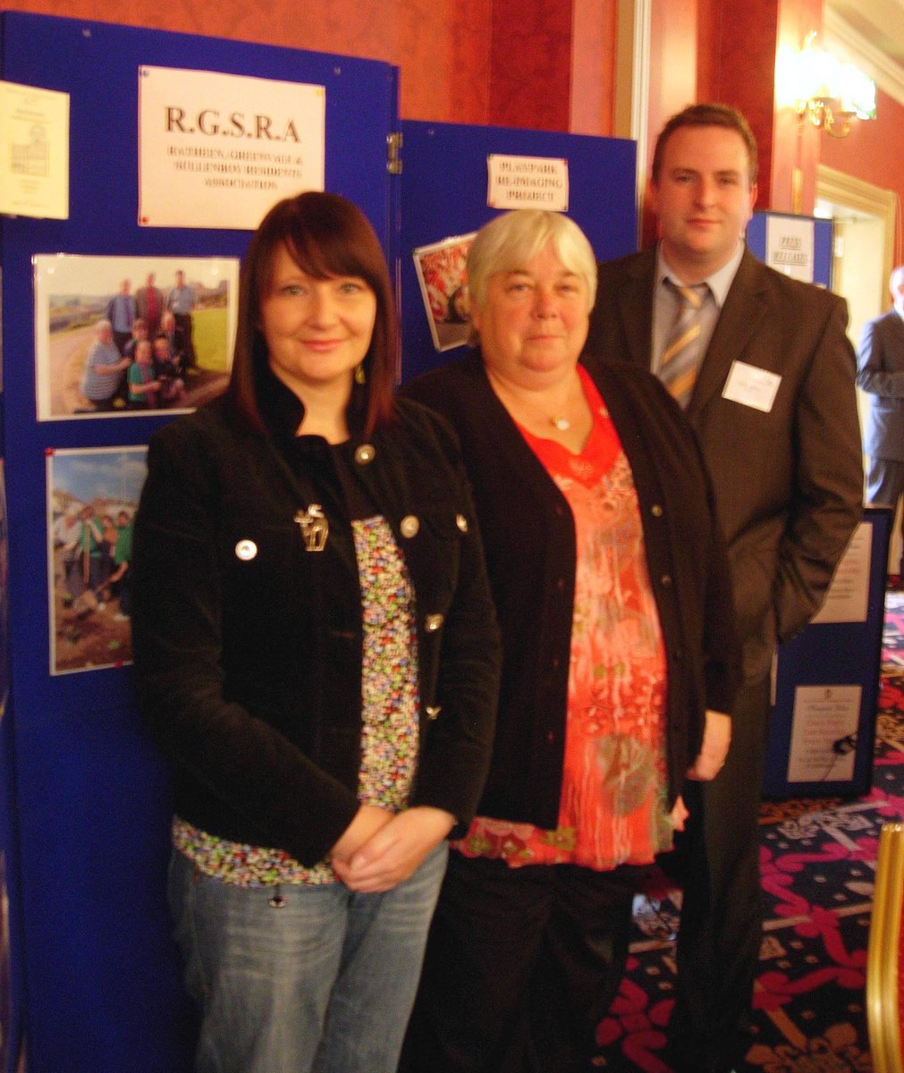 SuppCommunities's tweet photo. This #ThrowbackThursday takes us to 2010, which doesn't seem like it should be 9 years ago! Here we have a very young-looking Stephen Marks with community reps from Ratheen, Greenvale and Sullenboy Residents Association in Cookstown.
#LookingBacktoLookForward #40YearsSC https://t.co/Bq7V9r1RXw