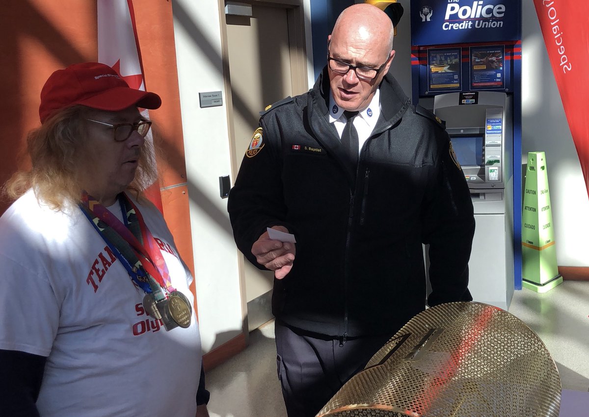 TPSMotorSquad's tweet photo. Special Olympian Sandy Van picks the winning ticket under the watchful eye of Traffic Services Superintendent Scott Baptist...

...congratulations to Calbert Humphrey who just won himself a 2019 Harley Davidson Street Glide worth over $30000! https://t.co/aXMexMQWpK